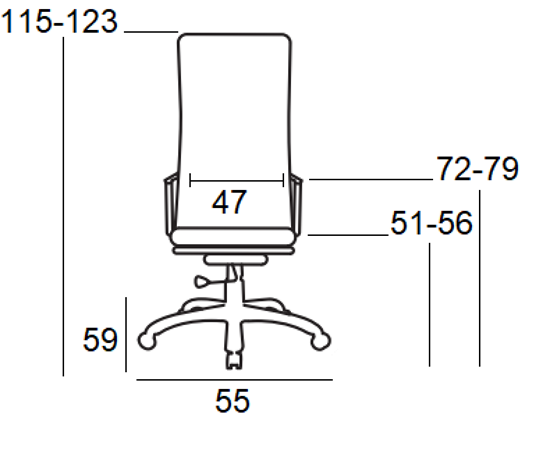 M6 ΜΑΥΡΗ ΠΟΛΥΘΡΟΝΑ ΓΡΑΦΕΙΟΥ