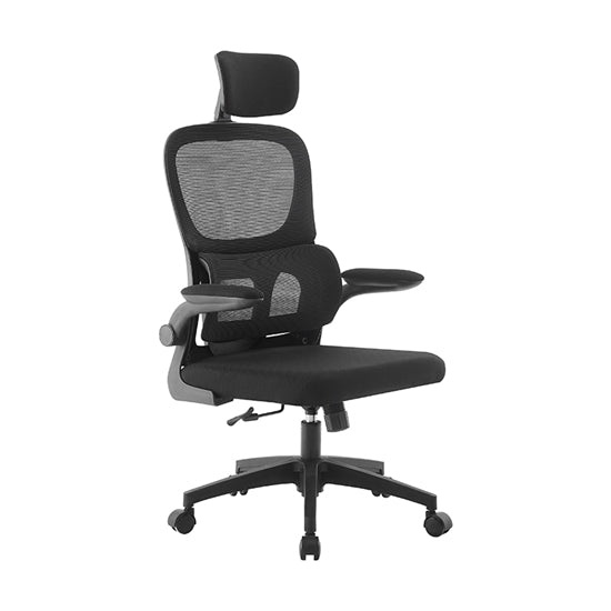 K6 ΜΑΥΡΟ MESH ΚΑΡΕΚΛΑ ΓΡΑΦΕΙΟΥ