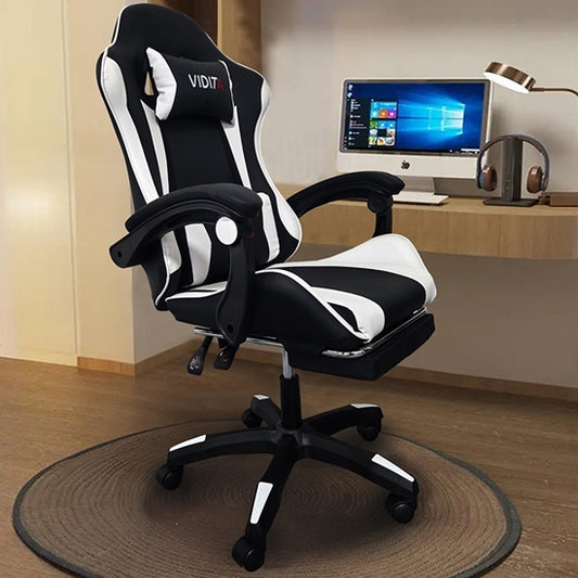 PRO G5 ΜΑΥΡΟ/ΛΕΥΚΟ ΠΟΛΥΘΡΟΝΑ GAMING/ΜΕ ΥΠΟΠΟΔΙΟ