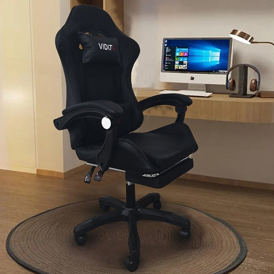 PRO G5 ΜΑΥΡΗ ΠΟΛΥΘΡΟΝΑ GAMING/ΜΕ ΥΠΟΠΟΔΙΟ