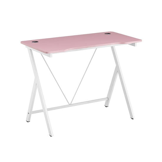 ΓΡΑΦΕΙΟ G2 100X50X75εκ.ΜΑΥΡΟ MDF/ΜΑΥΡΟ ΜΕΤΑΛΛΙΚΟ