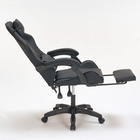 PRO G3 ΜΑΥΡΟ PVC ΠΟΛΥΘΡΟΝΑ GAMING/ΜΕ ΥΠΟΠΟΔΙΟ