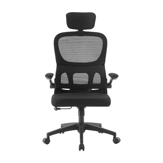 K6 ΜΑΥΡΟ MESH ΚΑΡΕΚΛΑ ΓΡΑΦΕΙΟΥ