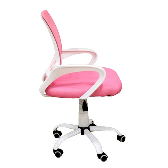 K3 ΛΕΥΚΟ/ΡΟΖ MESH ΠΟΛΥΘΡΟΝΑ ΓΡΑΦΕΙΟΥ