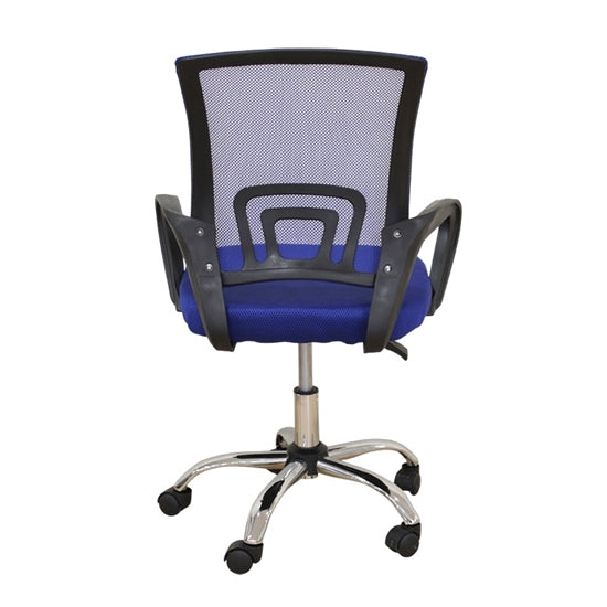 K1 ΧΡΩΜΙΟ/ΜΠΛΕ MESH ΠΟΛΥΘΡΟΝΑ ΓΡΑΦΕΙΟΥ