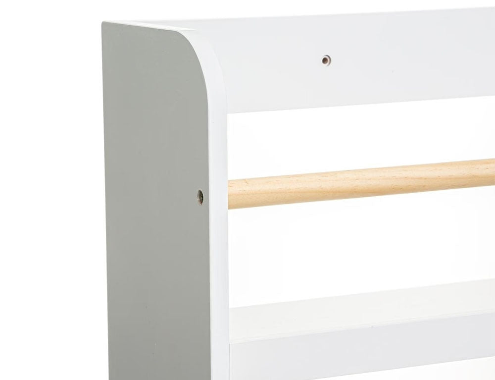 Παιδική Βιβλιοθήκη Atmosphera με 4 ράφια (55x15x118cm) - Aπόχρωση Ξύλου/Λευκό