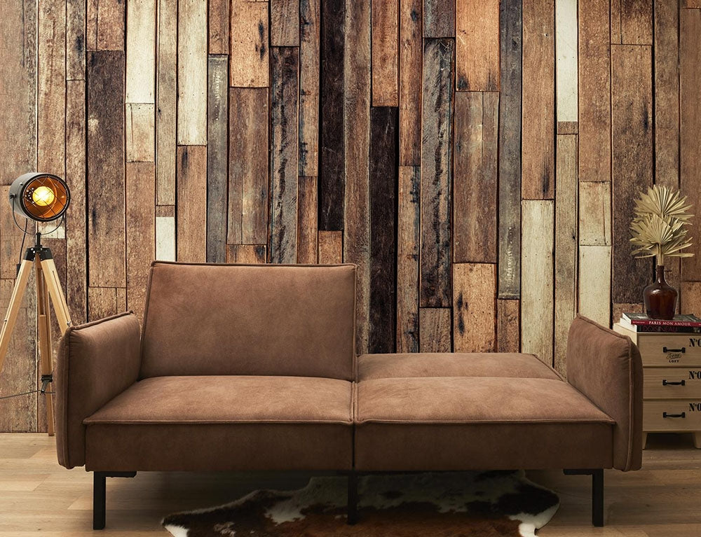 Τριθέσιος Καναπές Κρεβάτι Home Deco Factory με διαστάσεις 198x90x84cm