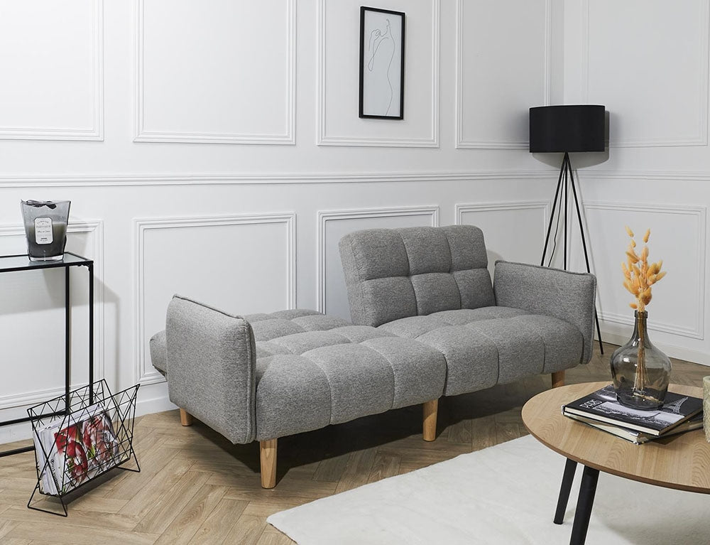 Τριθέσιος Καναπές Κρεβάτι Giulia με αφαιρούμενα μπράτσα  (195x83x91cm)