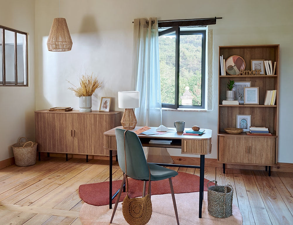 Γραφείο Colva Atmosphera με 2 ράφια και διαστάσεις 105x60x76cm