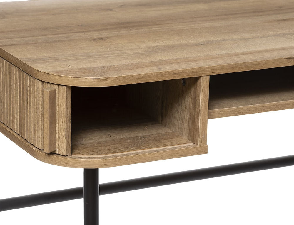 Γραφείο Colva Atmosphera με 2 ράφια και διαστάσεις 105x60x76cm