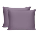 Μαξιλαροθήκες ύπνου Tonne Cotton Box Σετ 2 τμχ χρώμα dusty rose 50×70εκ.