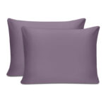 Μαξιλαροθήκες ύπνου Tonne Cotton Box Σετ 2 τμχ χρώμα dusty rose 50×80εκ.