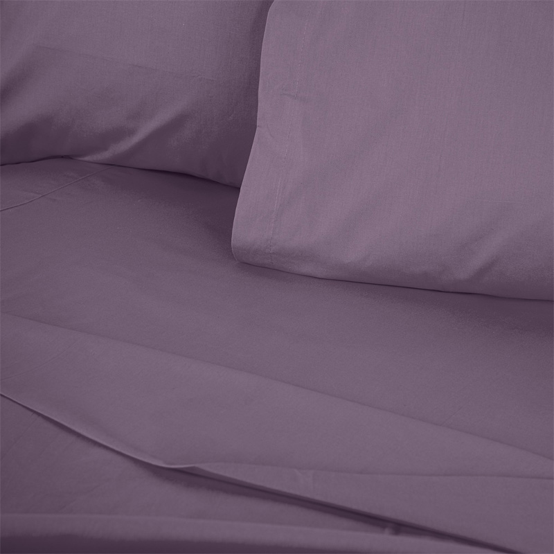 Σεντόνι Tonne Cotton Box Διπλό (240x260) χρώμα dusty rose - Image 2