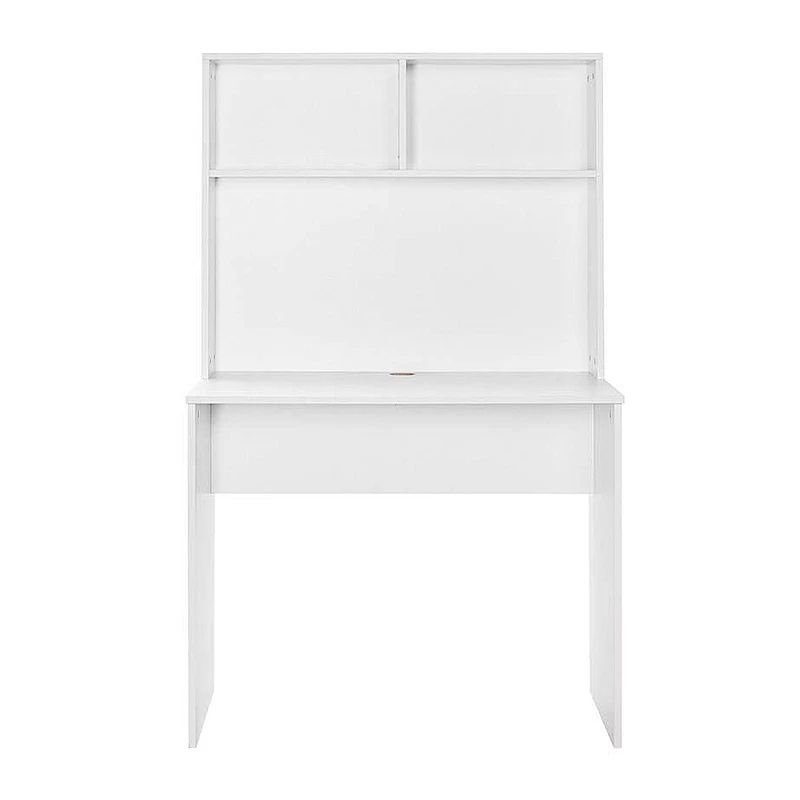 Γραφείο εργασίας Trendline Megapap χρώμα λευκό 90x52x148εκ. - Image 3
