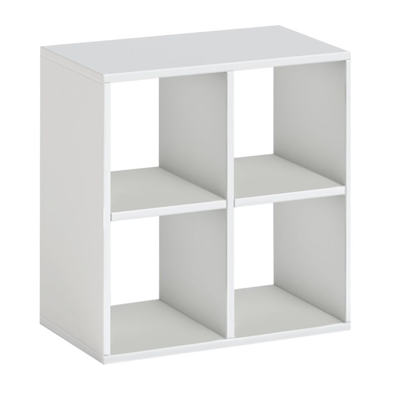 Βιβλιοθήκη Cube Megapap χρώμα λευκό 60x30x60εκ. - Image 4