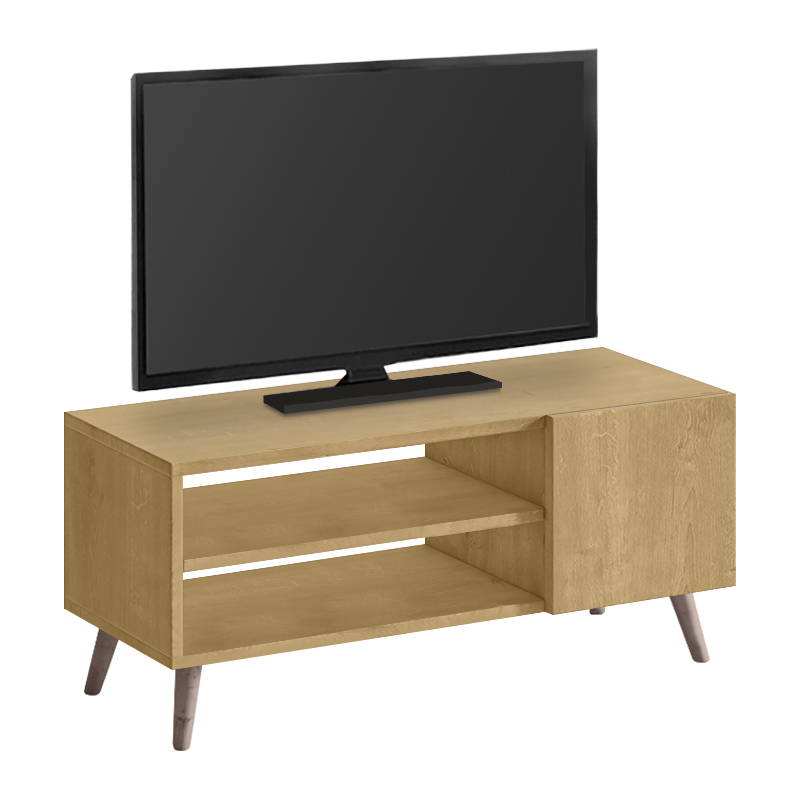 Έπιπλο τηλεόρασης Parma Megapap χρώμα sapphire oak 90x30x40εκ. - Image 3
