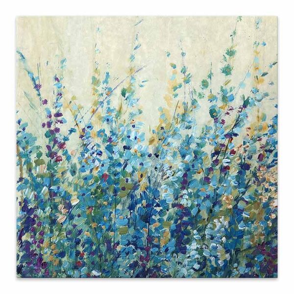 Πίνακας σε καμβά “Wildflowers” Megapap ψηφιακής εκτύπωσης 60x60x3εκ.