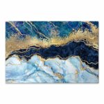 Πίνακας σε καμβά “Deep Blue” Megapap ψηφιακής εκτύπωσης 125x80x3εκ.