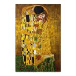 Πίνακας σε καμβά “The Kiss” Megapap ψηφιακής εκτύπωσης 60x90x3εκ.