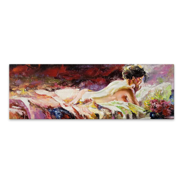 Πίνακας σε καμβά “Naked Girl” Megapap ψηφιακής εκτύπωσης 120x40x3εκ.