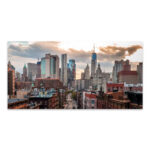 Πίνακας σε καμβά “New York Manhattan” Megapap ψηφιακής εκτύπωσης 140x70x3εκ.