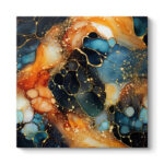 Πίνακας σε καμβά “Universal Texture Abstract” Megapap ψηφιακής εκτύπωσης 100x100x3εκ.