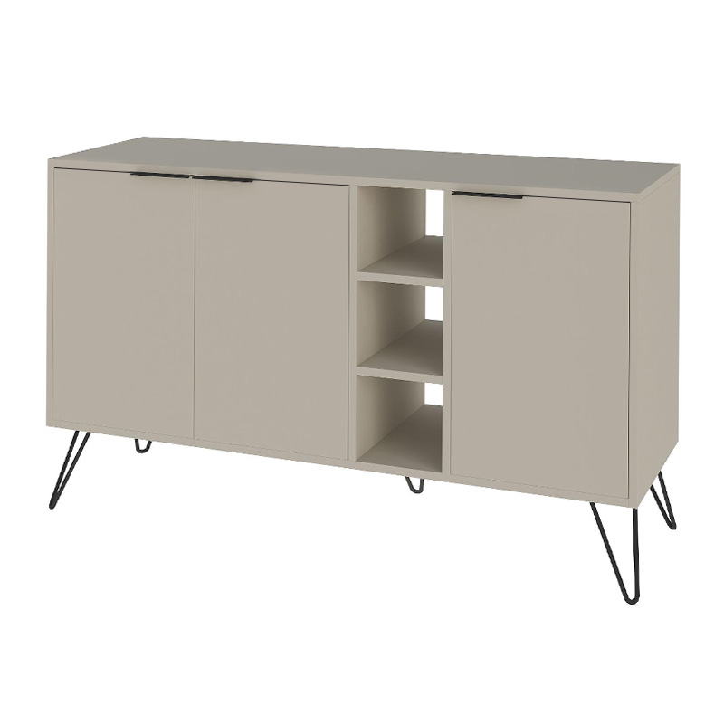Μπουφές Clara Megapap χρώμα sandstone 142x35,6x83εκ. - Image 3