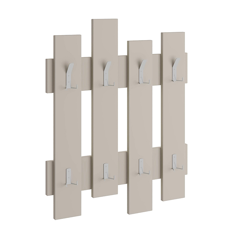 Κρεμάστρα τοίχου Wave Megapap χρώμα sandstone 64x4x81εκ. - Image 4