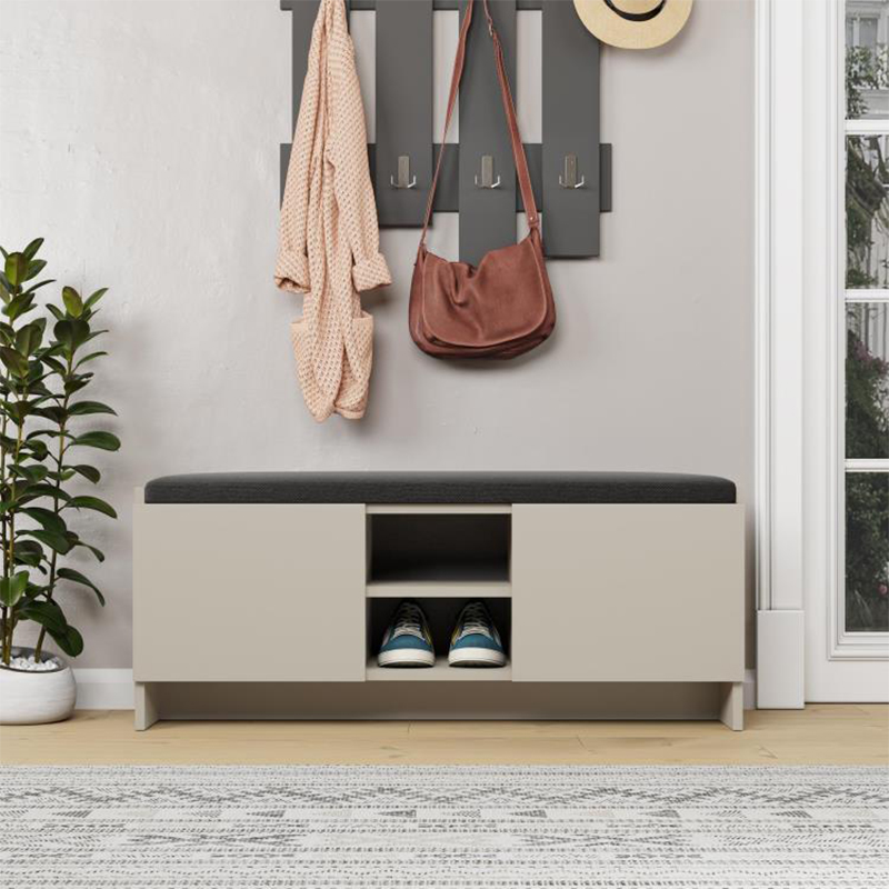 Παπουτσοθήκη Zulla Megapap χρώμα sandstone 110x37x43εκ. - Image 4