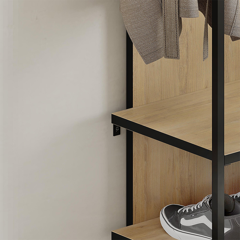 Έπιπλο εισόδου Archy Megapap χρώμα sapphire oak 53x31,7x180εκ. - Image 5