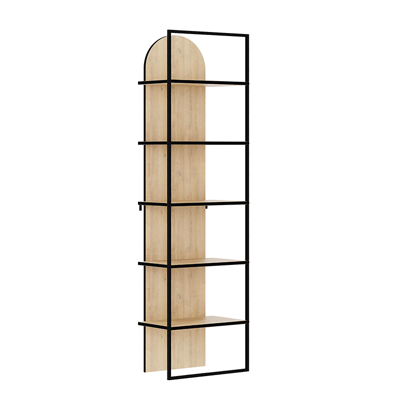 Βιβλιοθήκη Archy Megapap χρώμα sapphire oak 53x31,7x180εκ. - Image 6