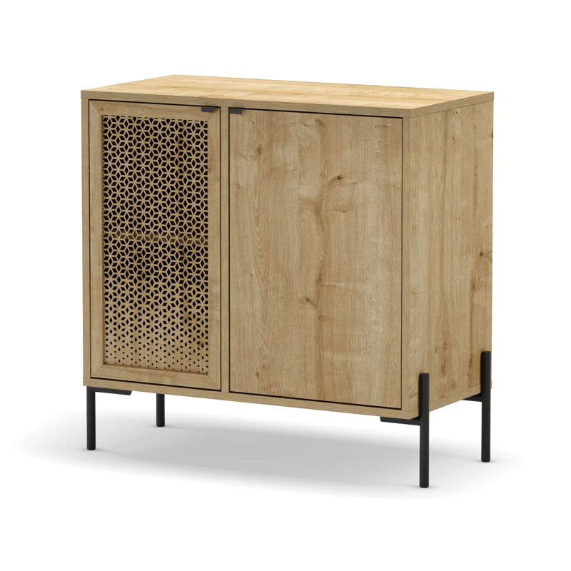 Μπουφές Naive Megapap χρώμα sapphire oak 80x40x80εκ. - Image 6