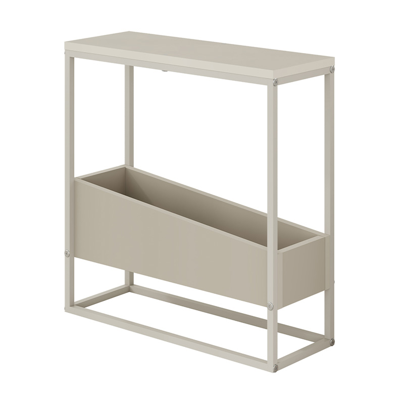 Τραπεζάκι βοηθητικό Lido Megapap χρώμα sandstone 60x22x62εκ. - Image 5