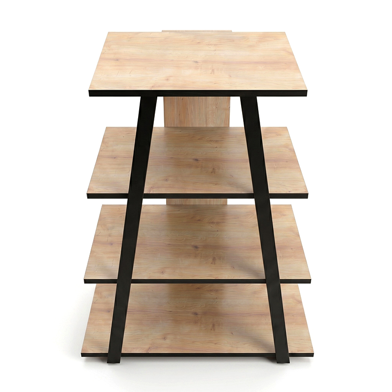 Έπιπλο τηλεόρασης Lyno Megapap χρώμα sapphire oak 70,4x54x80εκ. - Image 5