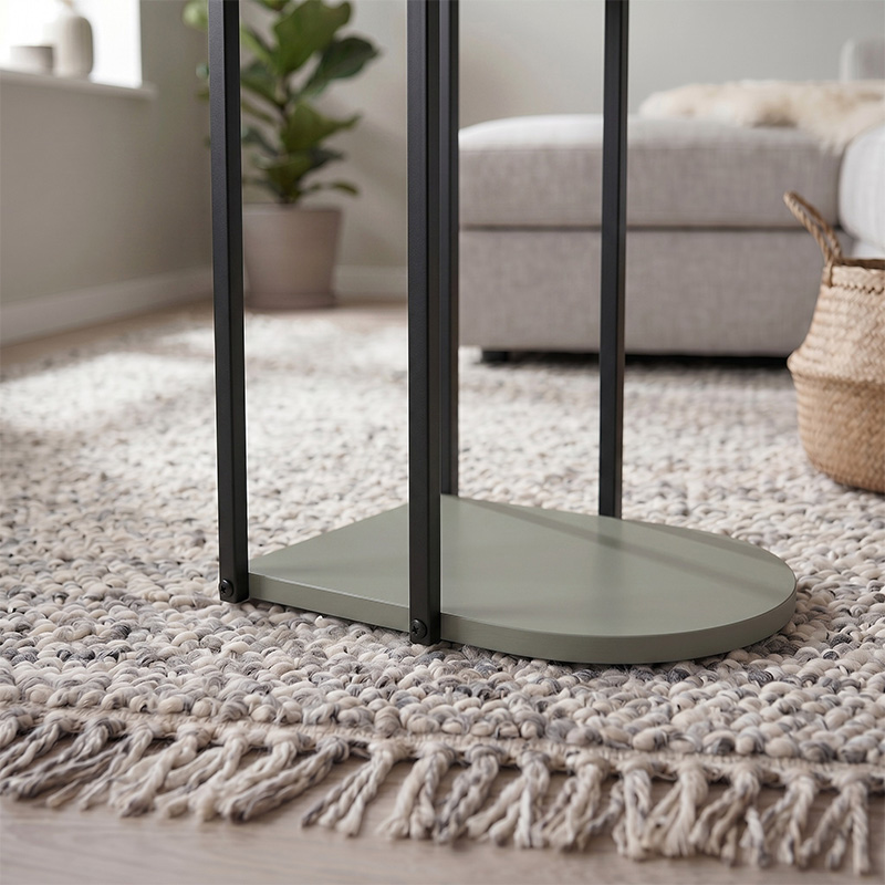 Τραπεζάκι βοηθητικό Roya Megapap χρώμα ash green 41,5x32x56εκ. - Image 4