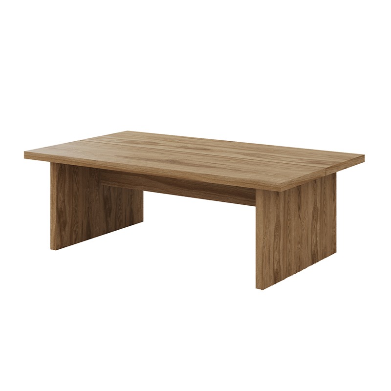 Τραπεζάκι σαλονιού Loana Megapap χρώμα καρυδί Ud 120x70x40εκ. - Image 6