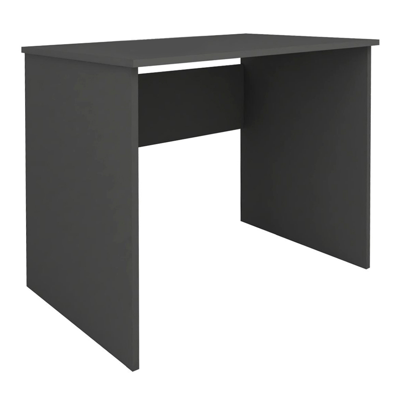 Γραφείο εργασίας Kalen Megapap χρώμα ανθρακί 90x60x74εκ. - Image 2