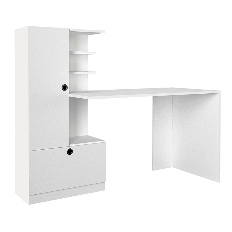 Γραφείο εργασίας Domingo Megapap χρώμα λευκό 149,5x60x120εκ. - Image 6