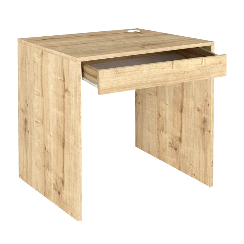 Γραφείο εργασίας Mida Megapap χρώμα sapphire oak 72x60x73,8εκ. - Image 7