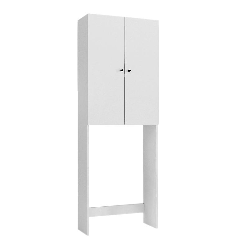 Έπιπλο πλυντηρίου Romme Megapap χρώμα λευκό 65x27,1x180εκ. - Image 5