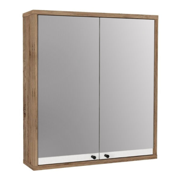 Καθρέπτης μπάνιου Lilian Μegapap χρώμα atlantic pine 59,6×14,6×65εκ.