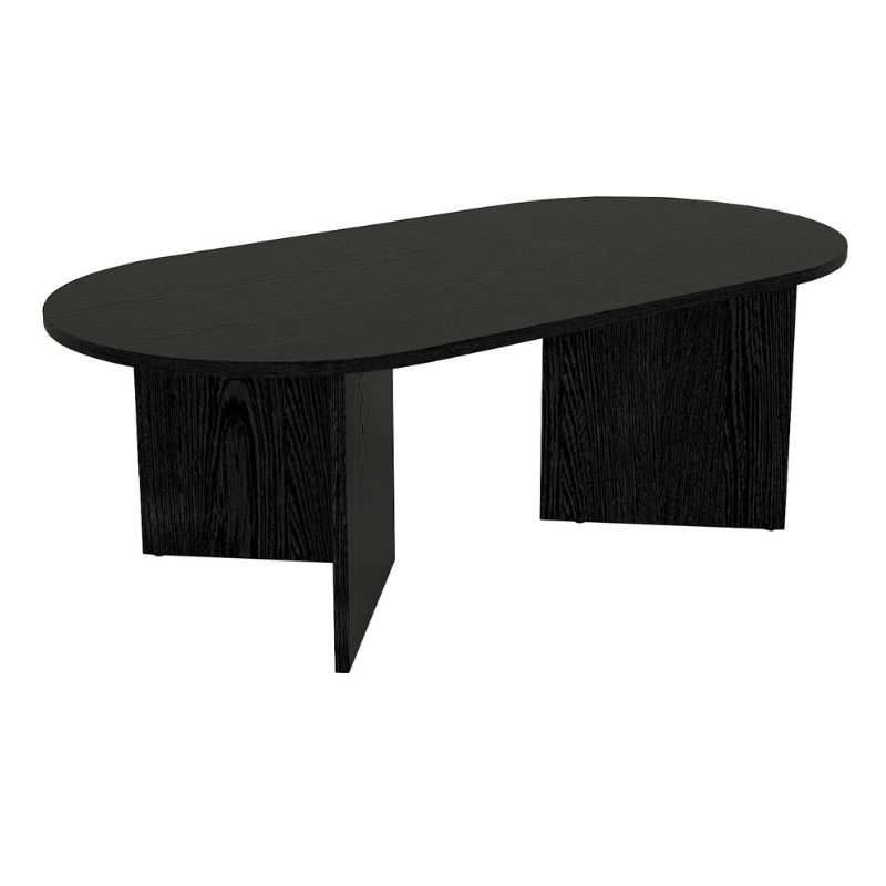 Τραπεζάκι σαλονιού Cortado Megapap χρώμα sencron black 120x60x39,6εκ. - Image 6