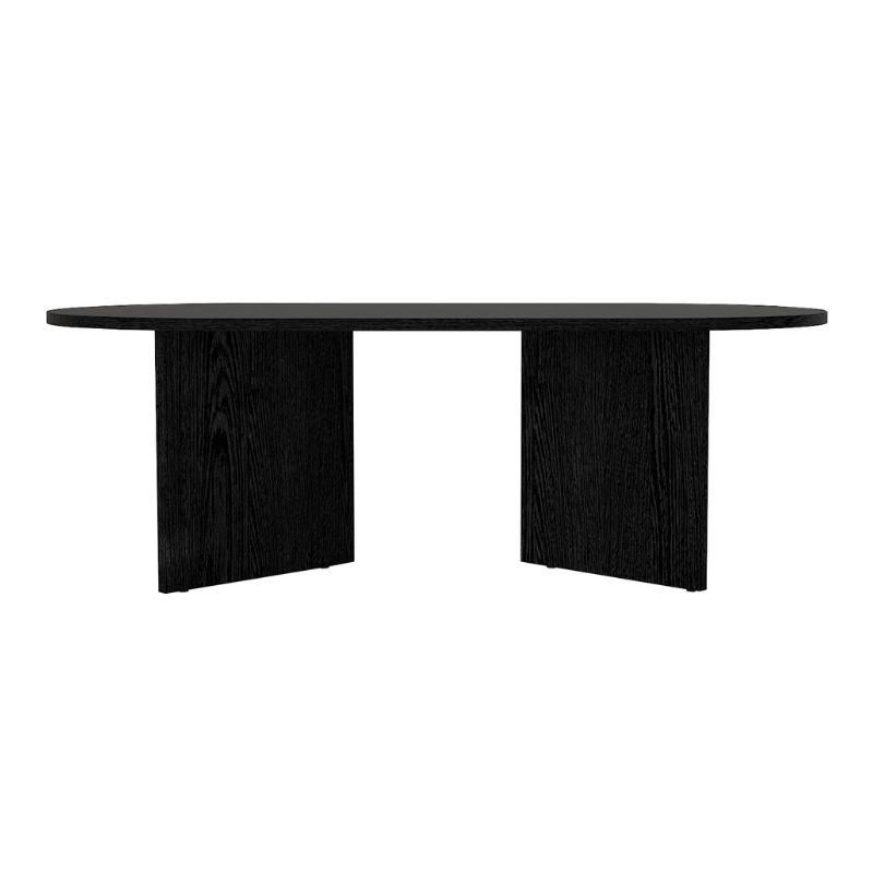 Τραπεζάκι σαλονιού Cortado Megapap χρώμα sencron black 120x60x39,6εκ. - Image 8