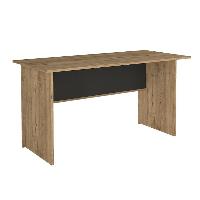Γραφείο εργασίας Nika Megapap χρώμα sepet oak - ανθρακί 140x60x75εκ. - Image 7