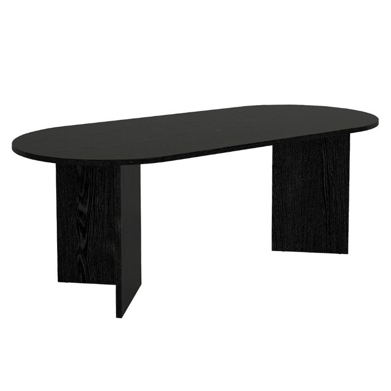 Τραπέζι Cortado Megapap χρώμα sencron black 200x90x74εκ. - Image 6