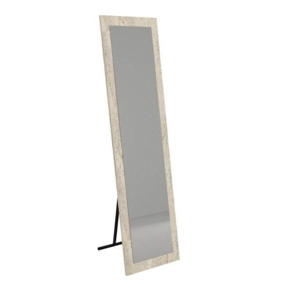 Καθρέπτης δαπέδου – τοίχου Lalu Μegapap χρώμα travertine 40×150εκ.
