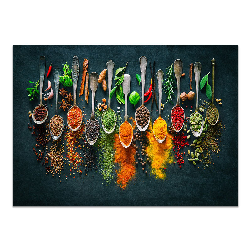 Πίνακας σε καμβά “Spices” Megapap ψηφιακής εκτύπωσης 70x50x3εκ.
