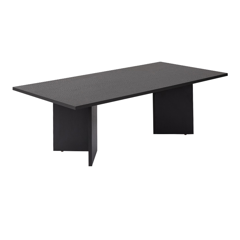 Τραπεζάκι σαλονιού Sabin Megapap χρώμα black wood 119x60x40εκ. - Image 6