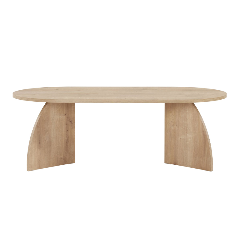 Τραπεζάκι σαλονιού Melina Megapap χρώμα sapphire oak 120x60x40εκ. - Image 6