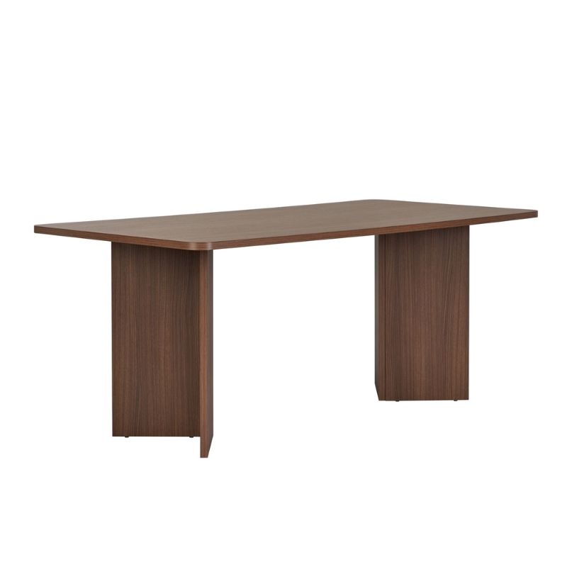 Τραπέζι Linza Megapap χρώμα καρυδί 180x90x75εκ. - Image 4